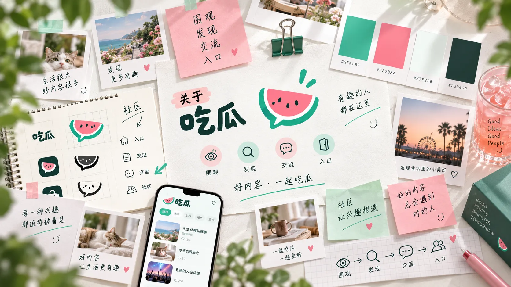 关于网络信息阅读的主题画面